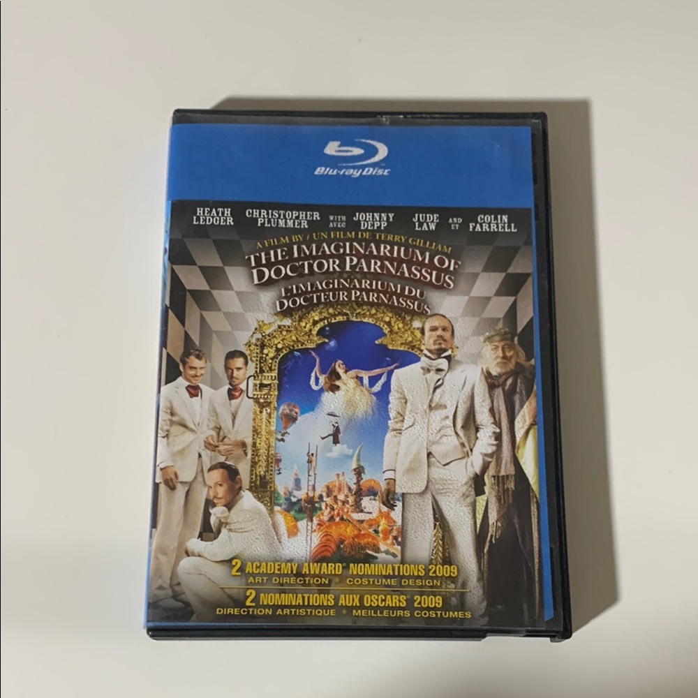🍿2 for $20🍿 The Imaginarium of Doctor Parnassus Blu-ray